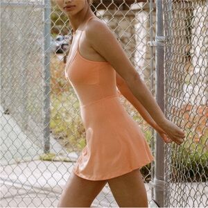 L*Space Rally Vibrant Orange Mini Dress